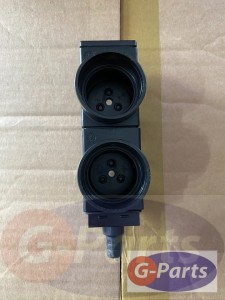 ZŁĄCZE SYSTEMU ZBIERANIA OLEJU PROSTE 55mm 86001430