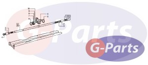 5115339 wał napędowy new holland case td 70 Jx90 Oryginał CNH