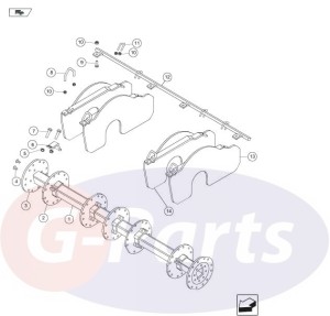Wał Kongskilde Ratavator 1800
