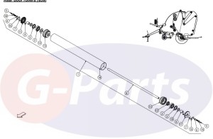 Oprawa łożyska McHale V6 750  CTP00115